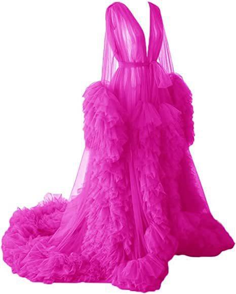 Vestido de noite decote em V malha fina vestido de maternidade saia longa roupa para foto em estúdio roupão matinal sexy mulher