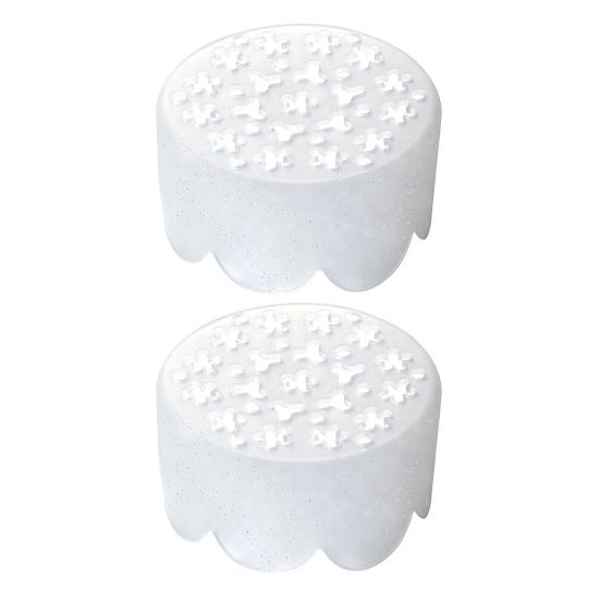 Yousheng Blossom Grid Silicone Flower Arrangement, Reusable Floral Stem Holder for Vase, Flexible Waterproof Flower Grid for DIY Arrangements, Wedding