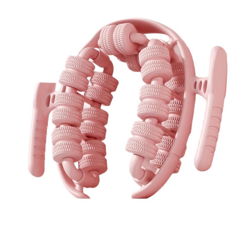 28-Wheel Calf Massager & Leg Slimming Yoga Roller