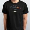 VU Meter Standaard Volume Eenheid Indicator T-SHIRT S M L XL XXL 3 4 XL Zwart Wit