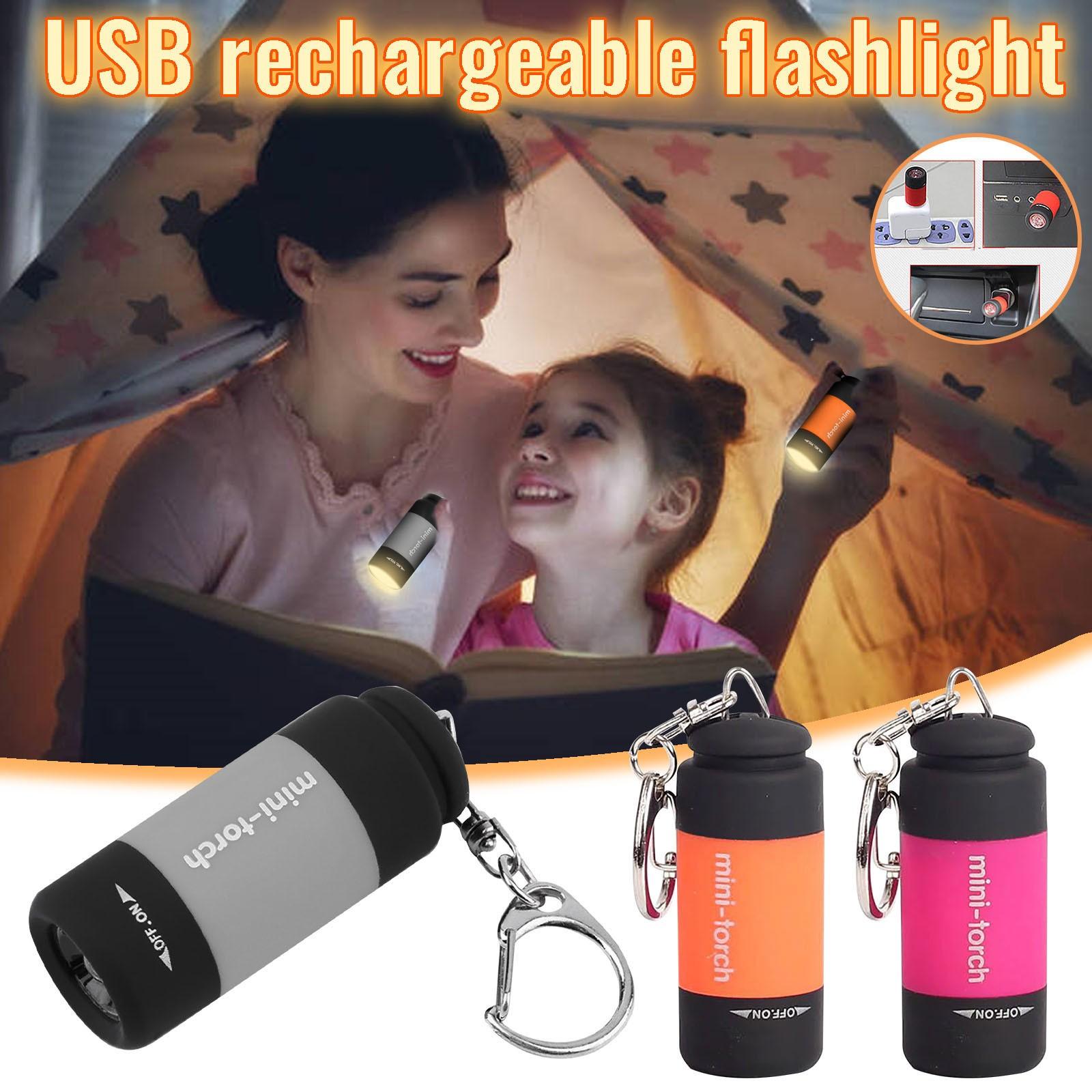 

Мини-фонарик Sagit, 0,3 Вт, 25 лум, USB, перезаряжаемый, светодиод, факел, лампа, фонарик, брелок
