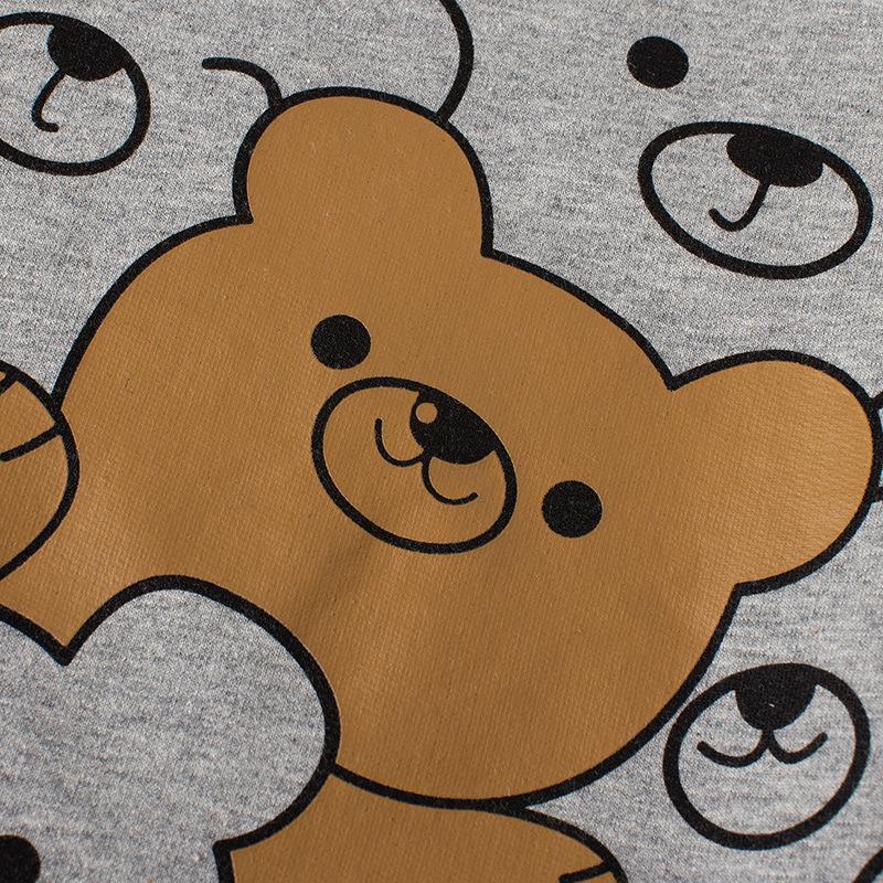 Kinder Bären Sweatshirt - Herbst/Winter Rundhals Reiner Baumwoll Pullover für Jungen