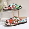 Pantofole da Donna alla Moda Sandali con Zeppa Ortopedica Nuova Moda Estiva Scarpe con Fibbia Pantofole da Spiaggia Casual da Donna Ciabatte da Casa Donna