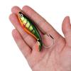 5pcs/box 85mm/21g Fishing Lure Artificial Bait Sinking Water VIB with Single Hook with Plastic Box for Bass Fishing