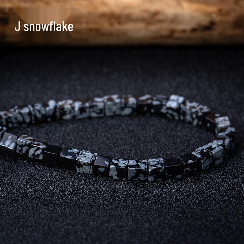 Cuentas de Cubo de Piedra Natural de 4 mm de Lapislázuli y Turquesa – Estilo Creativo