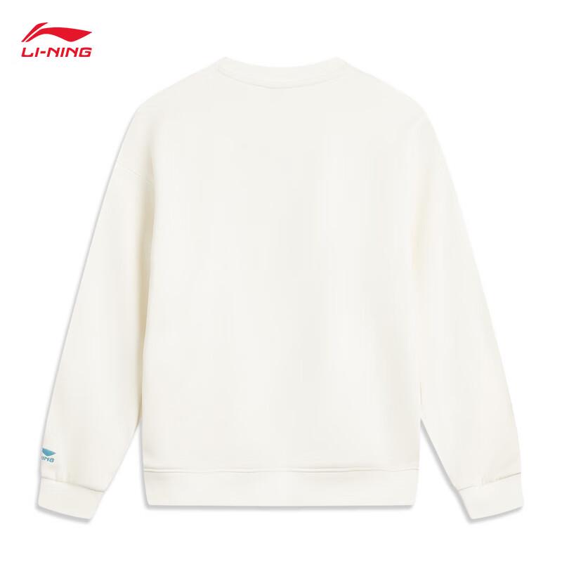 Li-Ning Women's Fleece-Lined Round Neck Sweatshirt AWDVC74