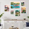 Viaggio Cactus Montagna Arizona Poster Pittura su Tela Lago Dove Arte da Parete Pianta Fiore Baia Paesaggio Immagini Stampe Decorazione Casa Senza Cornice