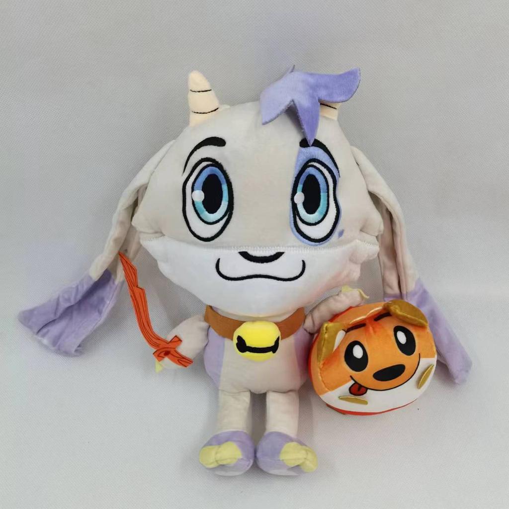 Musikk Plysjdukke Rundt Søt Geit Billy Ugle Plysjleke