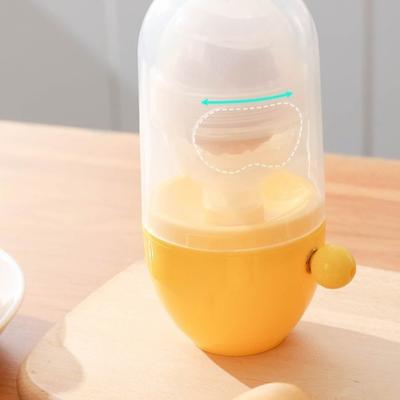 Household Plastic Egg Spinner Manual Detachable Egg Yolk Mixer Washable Portable Egg Homogenizer Home