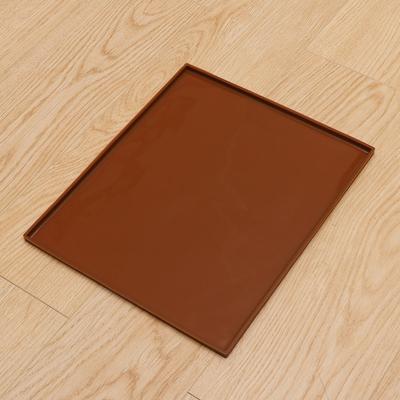 Premium Silicone Pet Food Mat Non-Stick Waterproof Dog Cat Feeding Bowl Placemat Heat Resistant Coffee Pet Feeding Mat