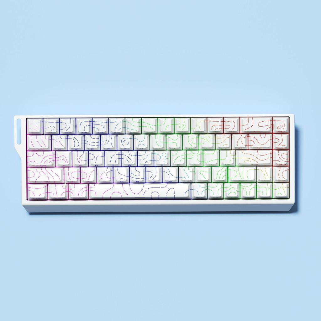 PRO RGB Gaming Mechanical Keyboard: 68-Key, Magnetic Switch, Adjustable Actuation, Low Latency, Side-Engraved, Uniform Height, Wired Connection