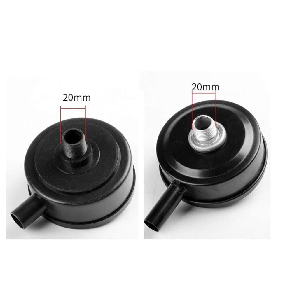 20mm Muffler Pump Black Plastic Workshop Supplies Set Kit Air Compressor