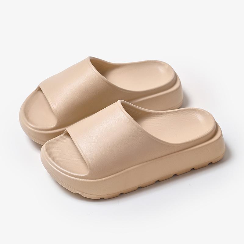 

fashion Women Indoor Street Slippers 5.5CM Thick Sole Summer Winter Shoes Ladies Fashion Platform Slides Solid Color EVA Beach Sandals