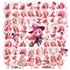 35-100pcs Pink Fairy Stickers Kawaii Decals Diy Phone Luggage Guitar Car Cartoon Graffiti Sticker Stationery Stickers