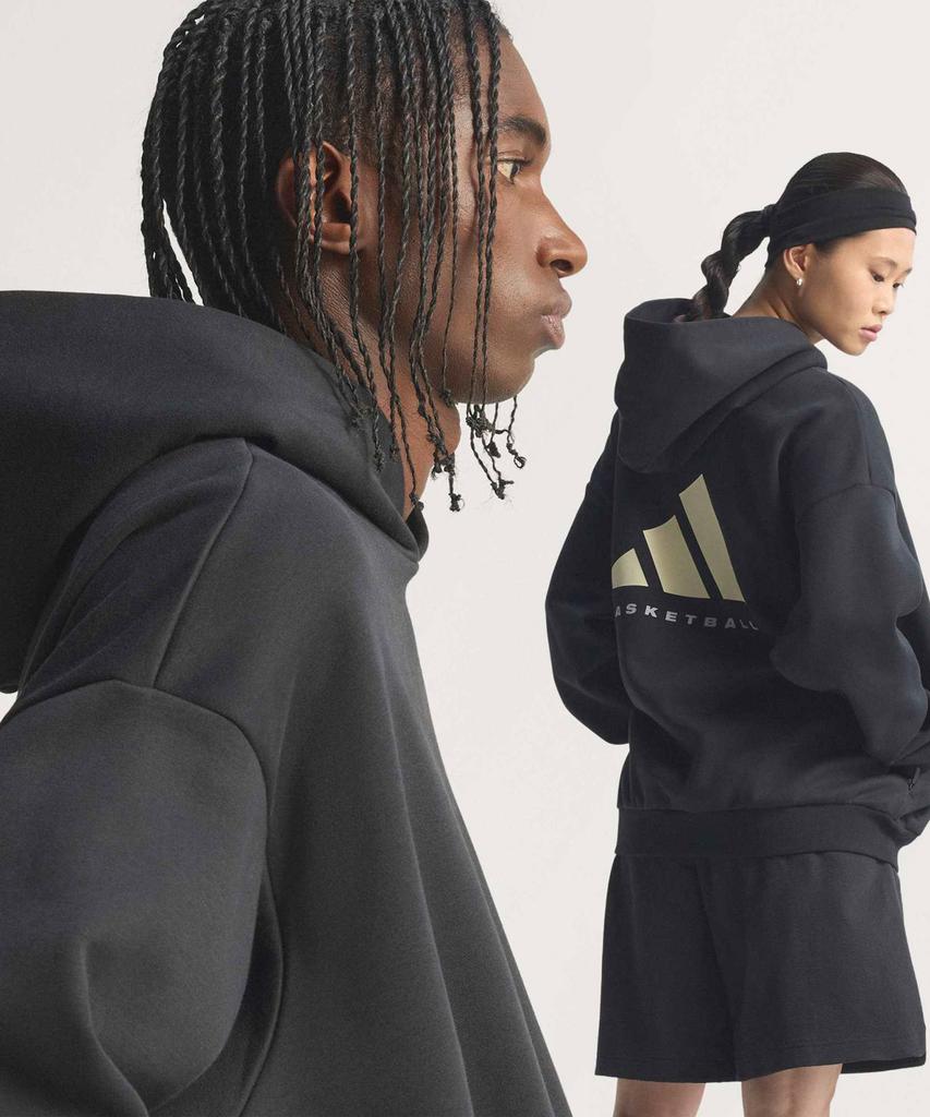 Basketball Fleece Hoodie - Black / Jx5597
