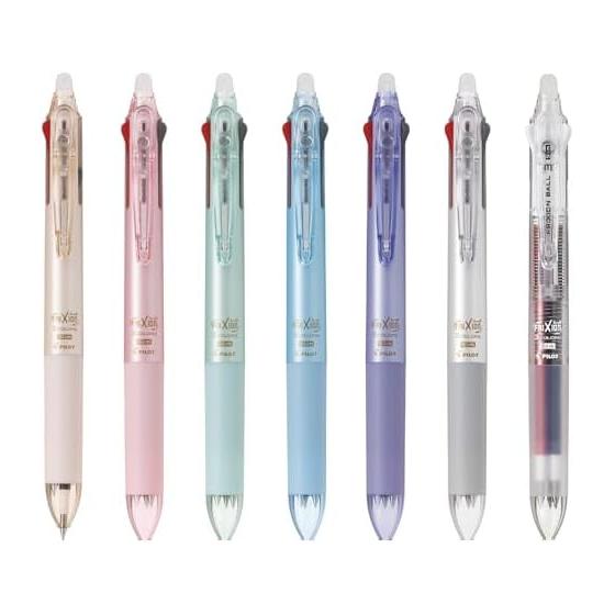 PILOT Multicolor Ballpoint Pen Frixion Ball 3 Slim 0.38mm Pearl Violet PLKFBS60UFPV