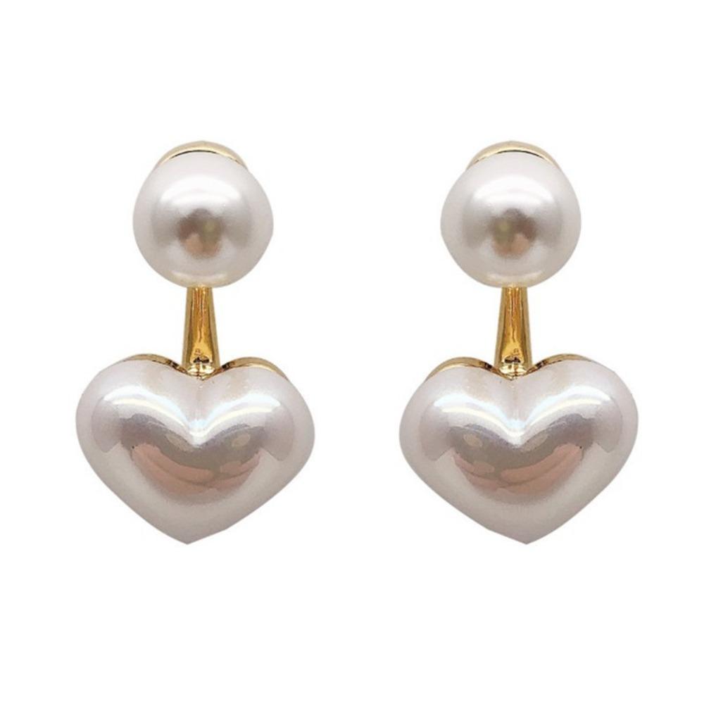 Love Little Love Pearl Earrings Pearl Elegant and Minimalist Earrings Cute Pearl Earrings  Women