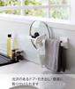 Yamazaki Jitsugyo Film Hook Towel Hanger W36 White Approx. W36 x D5 x H6cm Plate Towel Rack 6260