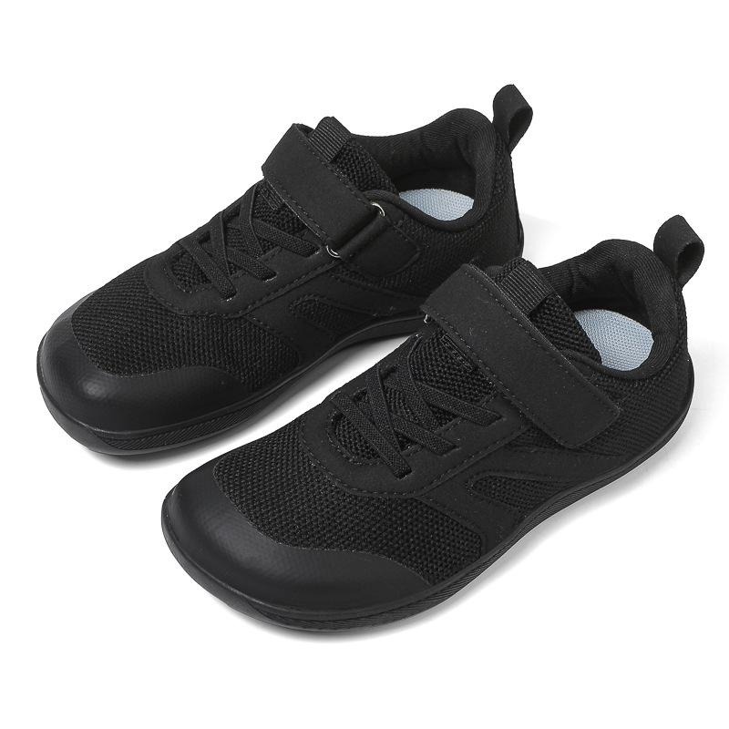 Children's wide-footed shoes wide-headed barefoot shoes non-slip and breathable outdoor casual sports shoes dance fitness shoes