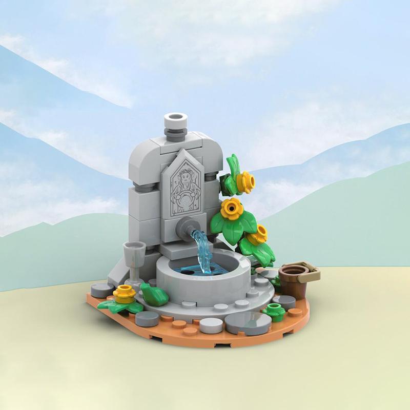 

MOC строительные блоки замок курятник замок лодка палатка конюшня модель украшение средневековая сцена игрушка коллекция строительных блоков PDF Guide by Email