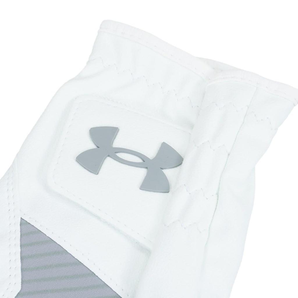 UA Medal Golf Glove LXLC [Under Armor] Steel/White/Steel