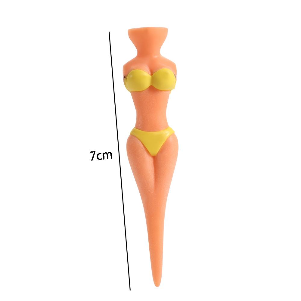 Lady Model Ball Holder Outdoor Sexy Attractive Golf Tees Golf  Accessories Golf Training Clubs Tee