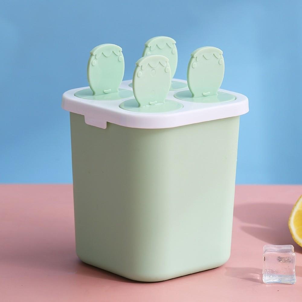Homemade Popsicle Mold DIY Homemade Popsicle Molds New Ice Cream Molds for Kids зелёный