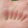 Nude Peach Pink Gradient Blush Medium-Long Press-On Nails - Xiaohongshu Favorite