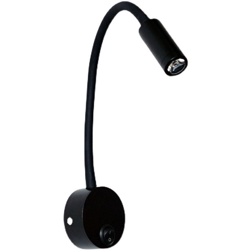 Flexible LED Spotlight: 1W/3W Wall Lamp for Clothing Store, Entrance, Painting, or Bedside Use