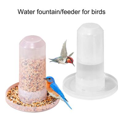 350ml Bird Feeder Convenient Large Capacity Pet Chicken Bird Parrot Food Water Dispenser Pet