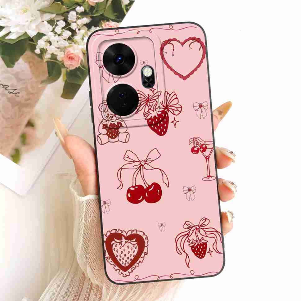 Case For Itel P55 Plus Casing Lovely Cat Dragon Flip Phone Cover For Itel P 55 P55Plus P55+ P663LN P663L Coque Capa