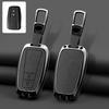 Zinc Alloy Leather Car Key Cover Housing Key Fob For Toyota Prius Camry Corolla C-Hr Chr Rav4 Land Cruiser Prado Key Fob