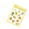 Fruit & Veggie Smiley Face Reward Stickers: Pineapple, Banana, Watermelon, Corn, Grape (4 Sheets)