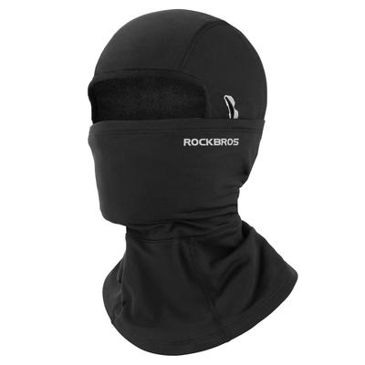 ROCKBROS Inverno Design de Pescoço com Bolso para Filtro Ideal para e Atividades ao Ar Livre Aquecedor Masculino, Balaclava, Forrado com Lã, À Prova de Vento, Respirável,