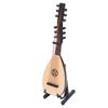 Mini Lute Pipa Model Unique Small Decor Miniature Ornament Musical Instrument Wooden Photo Prop