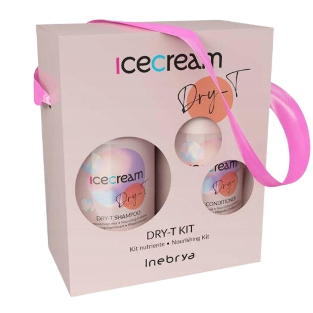 Inebrya Icecream Dry-T Shampoo+Conditioner Kit 300+300Ml