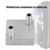 40x40mm Water Cooling Aluminum Block for CPU Radiator Liquid Water Heatsink Cooler Ef