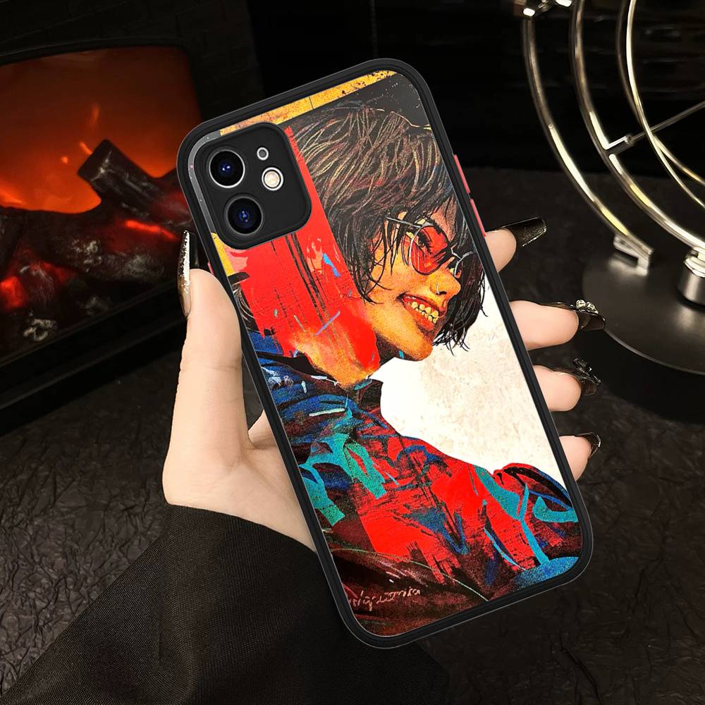 

Singer Yonezu Kenshi Phone Case For IPhone 13 12 X XS MAX Pro Max 16 15 11 14 Pro Max Shockproof Matte Cover iphone 15pro max