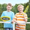 2Pcs Portable Children's Badminton Racket Lightweight Badminton Racket Set Outdoor Training