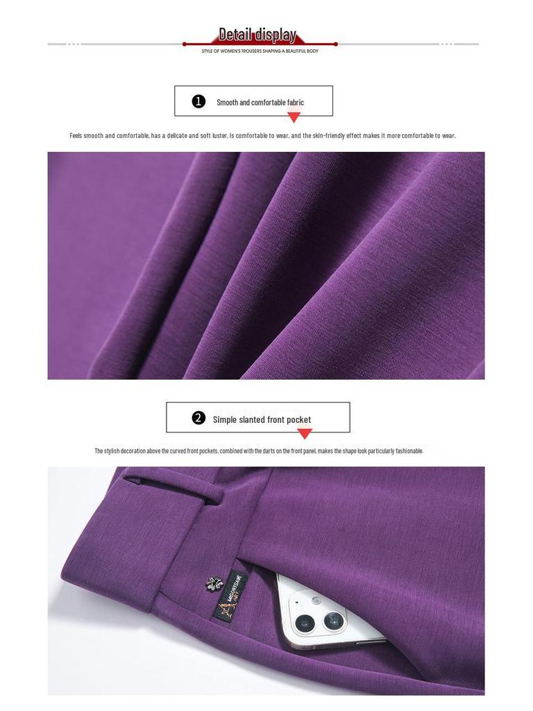 2025 Damen Leggings mit elastischem Bund: Frühling & Herbst, Mittleres Alter & Ältere, Slim Fit Bleistifthose