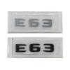 3D ABS E43 E53 E63 Logo Black Chrome Letters Car Sticker Rear Trunk Emblem Badge For E Class W213 W212 Accessories