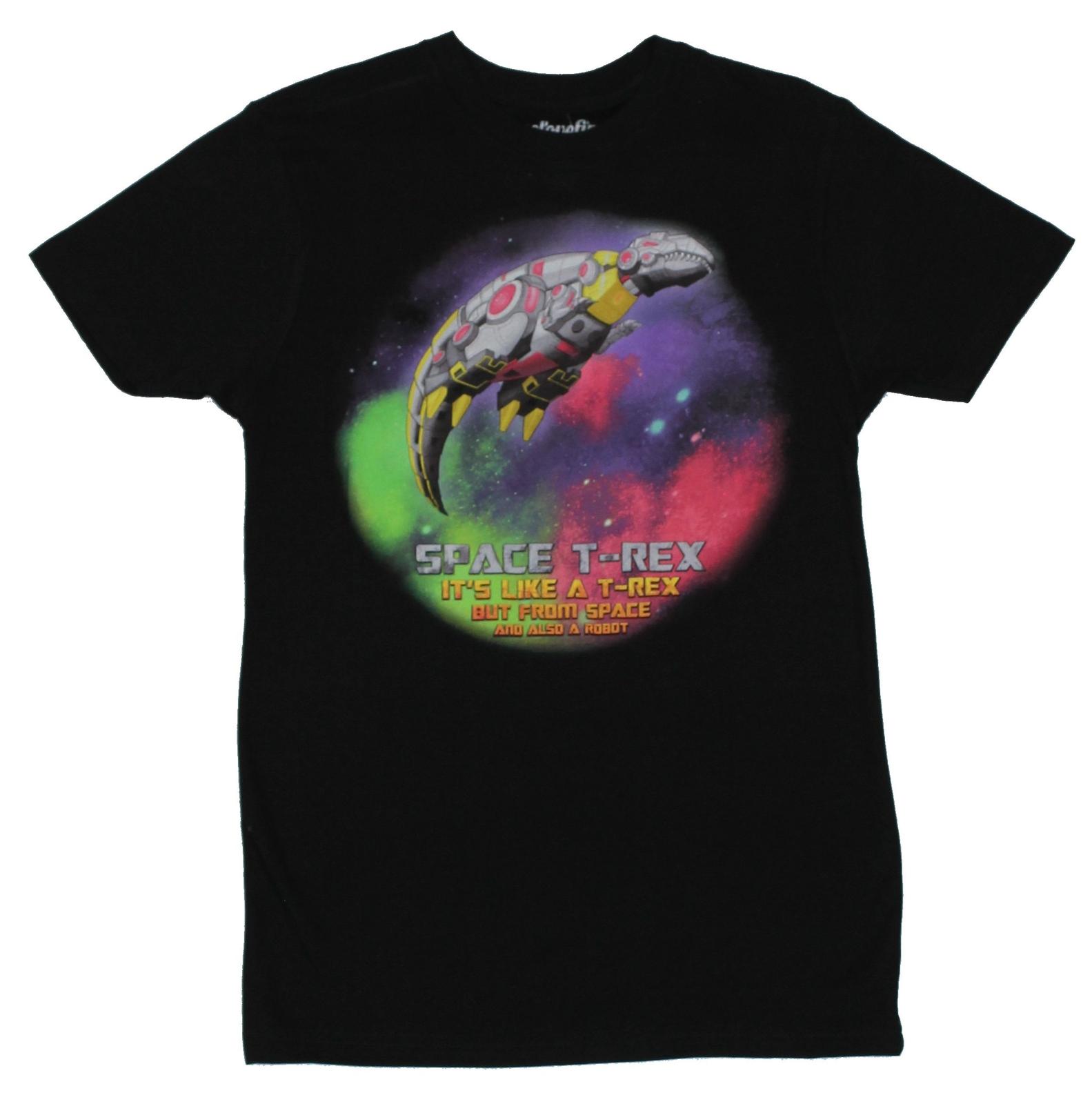 Space Mens TRex T-shirt Like a Trex but From Space And Also A Robot L