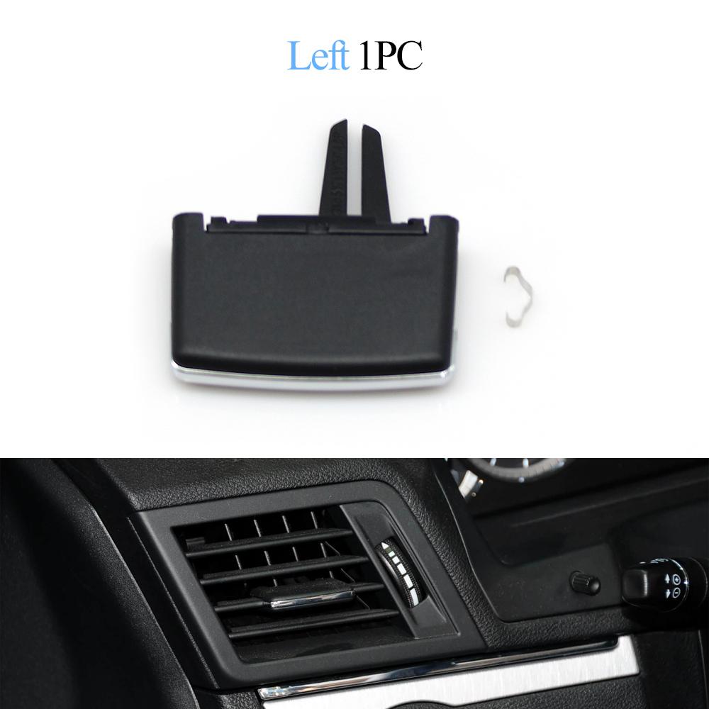 Car Dashboard Front Left Right Middle Air Conditioning AC Vent Grille Outlet Tab Clip Slider For Benz E Class W207 2009-2012