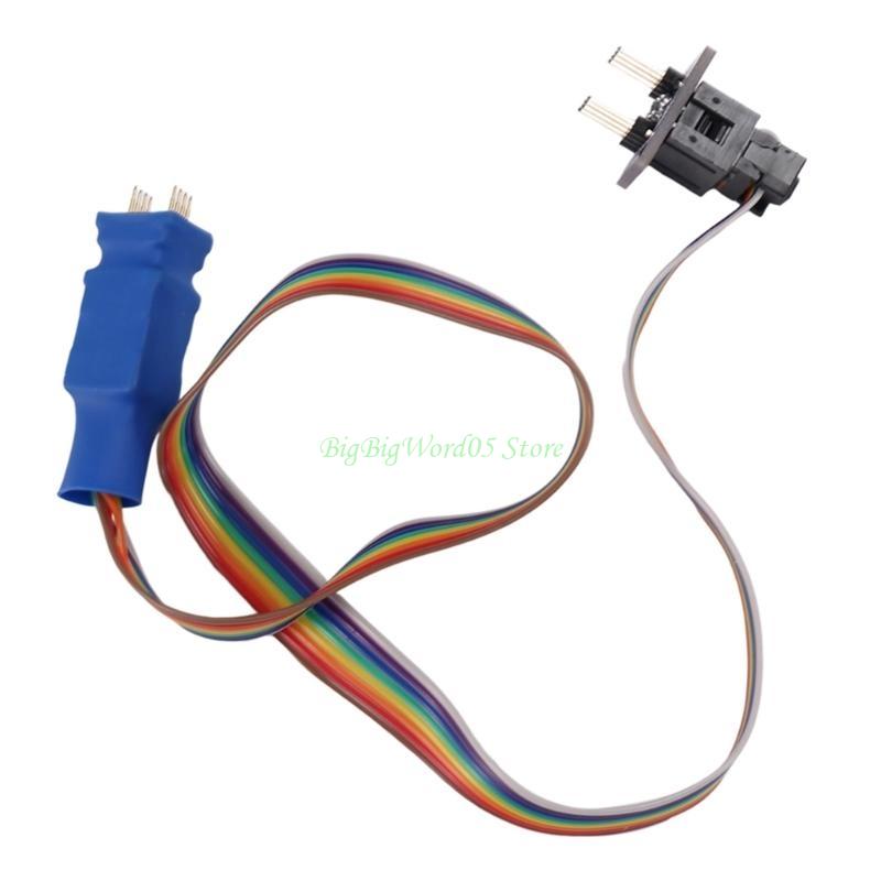 24TE Portable Read / Write Burning Probe 1.27 Test Probe Chip Probe Line DFN8 QFN8