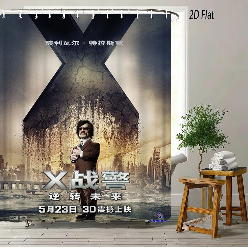 Spider-Man On London Landmark Waterproof Shower Curtain For Superhero Bathroom Decor