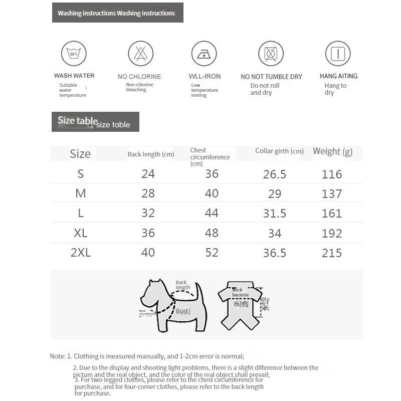 Oblečení Zima Plus Velvet Teplé Spojená Pet Pyžamo Teddy Velvet Dog Čtyřnohý Oblečení Štěně Bavlněný kabát Oblečení