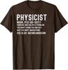 Physicist Definition Funny Science Physics Math Cool Unisex T-Shirt