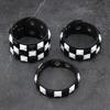 Vintage Big Wide Bracelet Contrasting Gothic Punk Bracelet Rivets Leather Wristband  Male Female