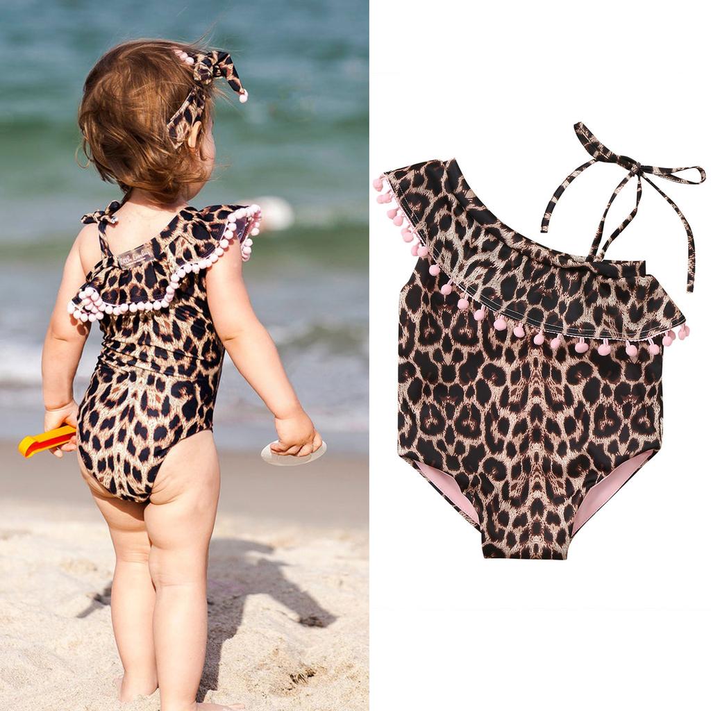Girls animal print swimsuit Clearance