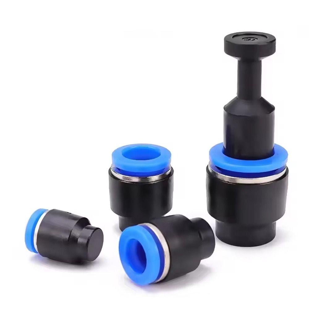 5Pcs New PPF Pneumatic Connector Plastic 4/6/8/10/12/14/16mm Pipe Plug Hose Adapter Pipe Fitting
